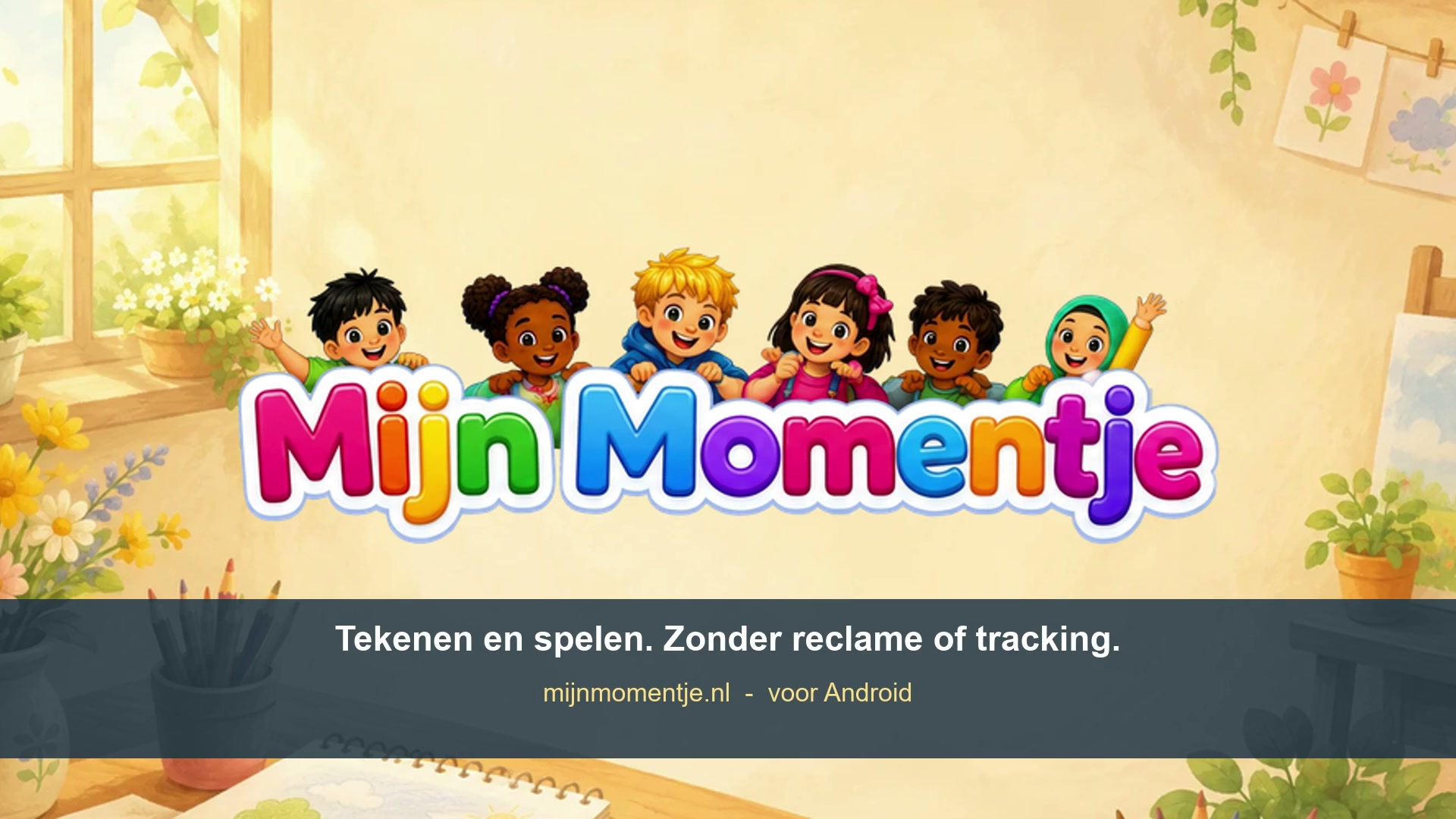 Voorbeeld van de Mijn Momentje-app op tablet en telefoon